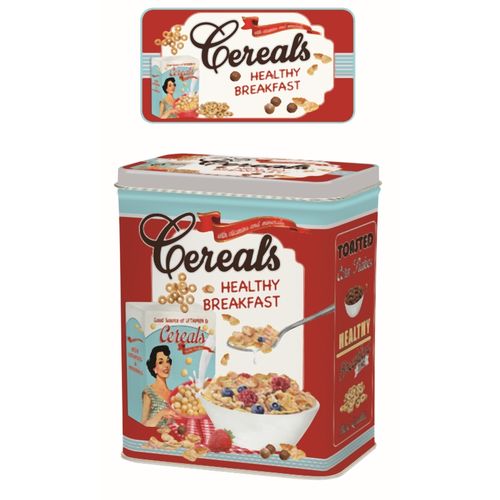 Bote Metal para Cereales - Cereals - Kook Time Products S.L.
